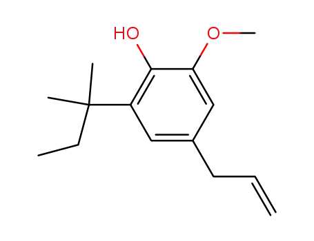 4-allyl-2-tert-amyl-6-methoxyphenol
