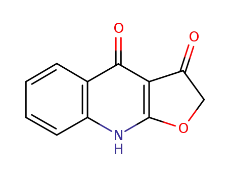 Molecular Structure of 74120-99-3 (Furo[2,3-b]quinoline-3,4(2H,9H)-dione)