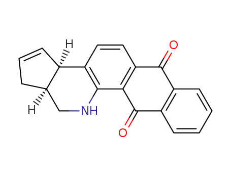 6,11-dioxo-3a,6,11,12,13,13a-hexahydro-1H-cyclopental<1,2-c>-naphto<2,3-h>quinoline