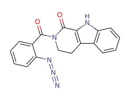 2-(2-azidobenzoyl)-2,3,4,9-tetrahydro-1H-pyrido[3,4-b]indol-1-one