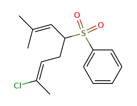 ((E)-7-Chloro-2-methyl-octa-2,6-diene-4-sulfonyl)-benzene