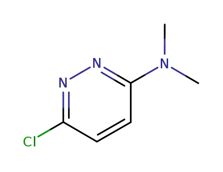 Molecular Structure of 7145-60-0 ((6-Chloro-pyridazin-3-yl)-dimethyl-amine)