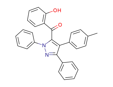 (2,5-Diphenyl-4-p-tolyl-2H-pyrazol-3-yl)-(2-hydroxy-phenyl)-methanone