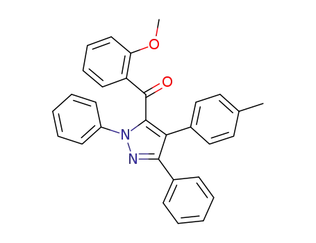 (2,5-Diphenyl-4-p-tolyl-2H-pyrazol-3-yl)-(2-methoxy-phenyl)-methanone