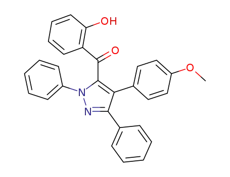 (2-Hydroxy-phenyl)-[4-(4-methoxy-phenyl)-2,5-diphenyl-2H-pyrazol-3-yl]-methanone