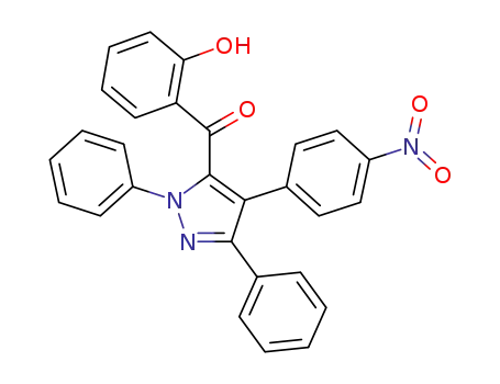 (2-Hydroxy-phenyl)-[4-(4-nitro-phenyl)-2,5-diphenyl-2H-pyrazol-3-yl]-methanone