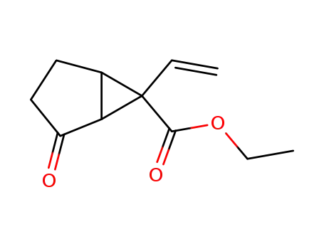 2-Oxo-6-vinyl-bicyclo[3.1.0]hexane-6-carboxylic acid ethyl ester