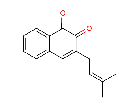 3-(2-methyl-2-buten-4-yl)-1,2-naphthalenedione