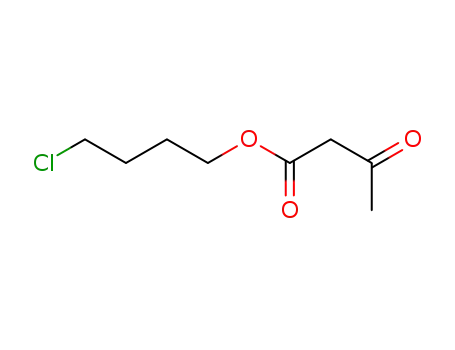 Molecular Structure of 91116-20-0 (Butanoic acid, 3-oxo-, 4-chlorobutyl ester)