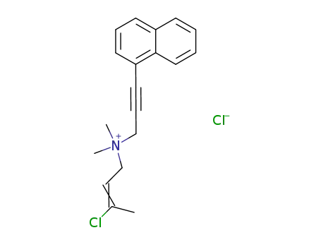 ((Z)-3-Chloro-but-2-enyl)-dimethyl-(3-naphthalen-1-yl-prop-2-ynyl)-ammonium; chloride