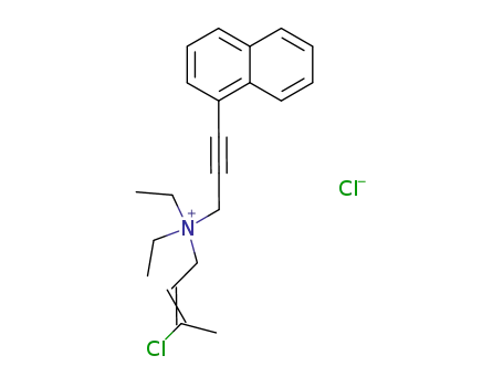 ((Z)-3-Chloro-but-2-enyl)-diethyl-(3-naphthalen-1-yl-prop-2-ynyl)-ammonium; chloride