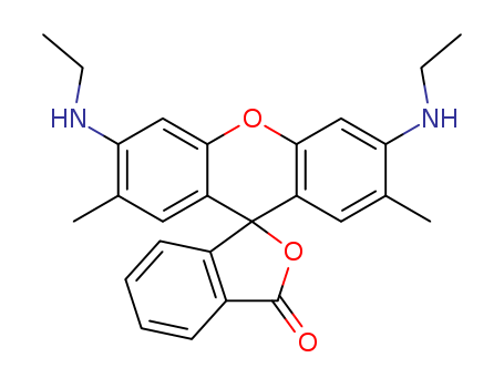 Spiro[isobenzofuran-1(3H),9'-[9H]xanthen]-3-one,3',6'-bis(ethylamino)-2',7'-dimethyl-