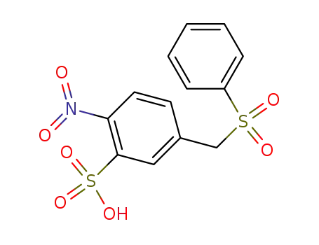 2-nitro-5-phenylsulfonylmethylbenzenesulfonic acid