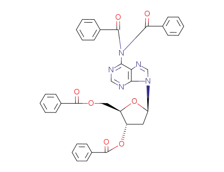 N6,N6-dibenzoyl-3′,5′-O-dibenzoyl-2′-deoxyadenosine