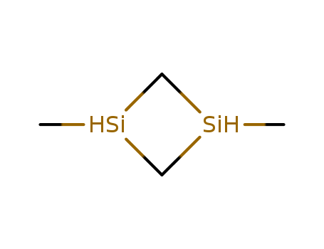 Molecular Structure of 1628-01-9 (1,3-Disilacyclobutane, 1,3-dimethyl-)
