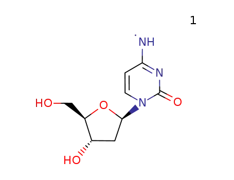 2'-deoxycytidine deprotonated radical cation