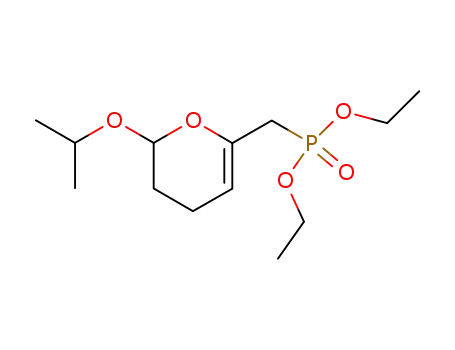 (6-Isopropoxy-5,6-dihydro-4H-pyran-2-ylmethyl)-phosphonic acid diethyl ester