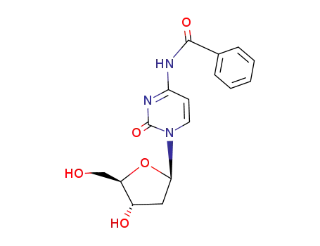 Molecular Structure of 4836-13-9 (N-Benzoyl-2'-deoxy-cytidine)