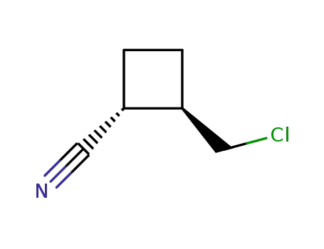 (1R,2R)-2-Chloromethyl-cyclobutanecarbonitrile