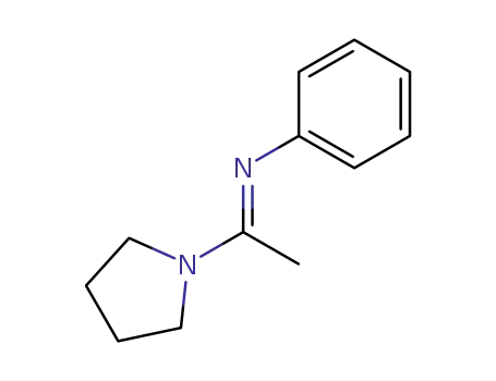 1-[1-(phenylimino)ethyl]pyrrolidine