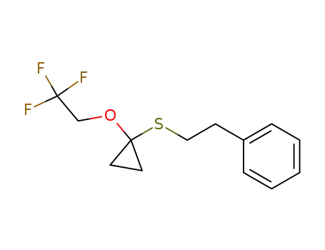 {2-[1-(2,2,2-Trifluoro-ethoxy)-cyclopropylsulfanyl]-ethyl}-benzene