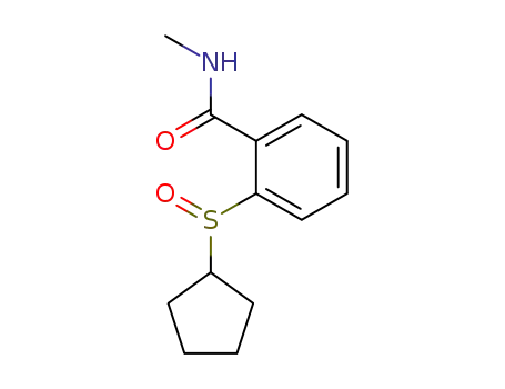 cyclopentyl o-(N-methylcarbamoyl)phenyl sulphoxide