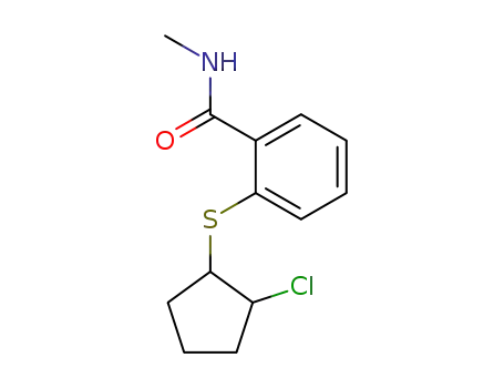 2-chlorocyclopentyl o-(N-methylcarbamoyl)phenyl sulphide