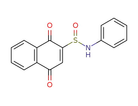 2-(N-phenylsulfinamoyl)-1,4-naphthoquinone
