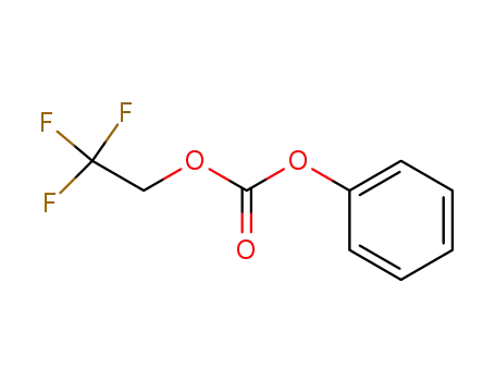 Molecular Structure of 152899-11-1 (Carbonic acid, phenyl 2,2,2-trifluoroethyl ester)