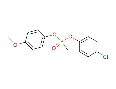 4-chlorophenyl 4-methoxyphenyl methylphosphonate