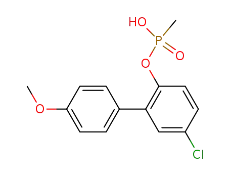Methyl-phosphonic acid mono-(5-chloro-4'-methoxy-biphenyl-2-yl) ester