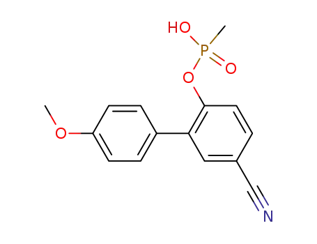 Methyl-phosphonic acid mono-(5-cyano-4'-methoxy-biphenyl-2-yl) ester