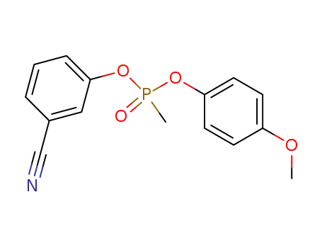 3-cyanophenyl 4-methoxyphenyl methylphosphonate