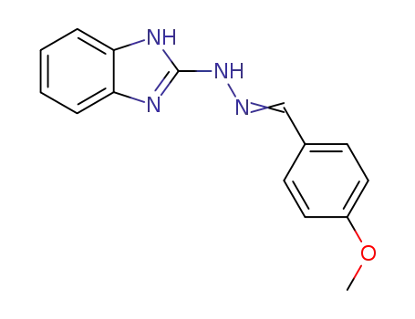 N-(1H-benzimidazol-2-yl)-N'-(p-methoxybenzylidene)hydrazine