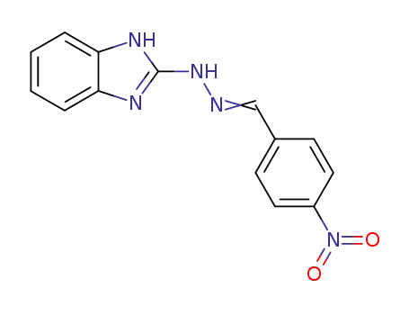 N-(1H-benzimidazol-2-yl)-N'-(p-nitrobenzylidene)hydrazine