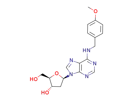 N6-(p-methoxybenzyl)-2'-deoxyadenosine