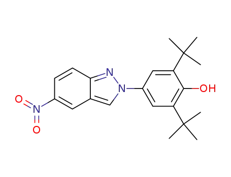 2-(3,5-di-tert-butyl-4-hydroxyphenyl)-5-nitroindazole