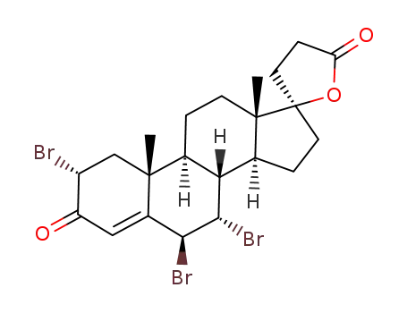 2α,6β,7α-Tribrom-3-oxo-17α-pregn-4-en-21,17-carbolacton