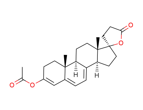 3-Acetoxy-17α-pregna-3,5,7-trien-21,17-carbolacton