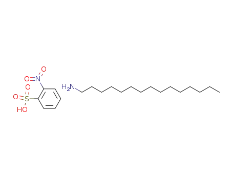 Pentadecylammonium o-nitrobenzenesulfonate