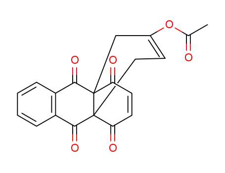 Acetic acid 9,10,11,14-tetraoxo-1,4,9,10-tetrahydro-4a,9a-[2]buteno-anthracen-2-yl ester