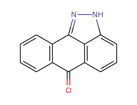 Molecular Structure of 129-56-6 (1,9-Pyrazoloanthrone)
