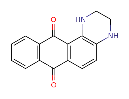 6-hydroxy-1,2,3,4-tetrahydronaphtho[2,3-f]-quinoxaline-7,12-dione