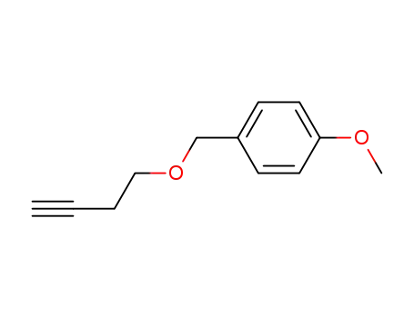 Molecular Structure of 218434-90-3 (Benzene, 1-[(3-butynyloxy)methyl]-4-methoxy-)