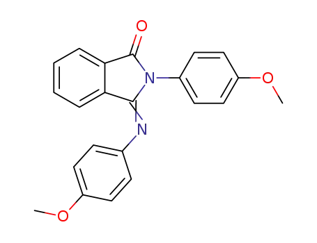 2-(4-Methoxy-phenyl)-3-[(Z)-4-methoxy-phenylimino]-2,3-dihydro-isoindol-1-one