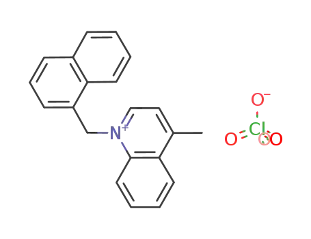 4-Methyl-1-(1-naphthylmethyl)quinolinium perchlorate