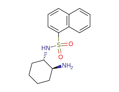 Naphthalene-1-sulfonic acid ((1S,2S)-2-amino-cyclohexyl)-amide