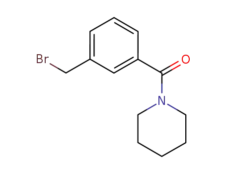 (3-(bromomethyl)phenyl)(piperidin-1-yl)methanone