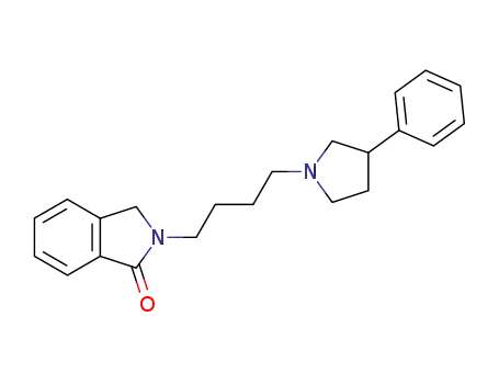 2-[4-(3-phenyl-pyrrolidin-1-yl)-butyl]-2,3-dihydro-isoindol-1-one