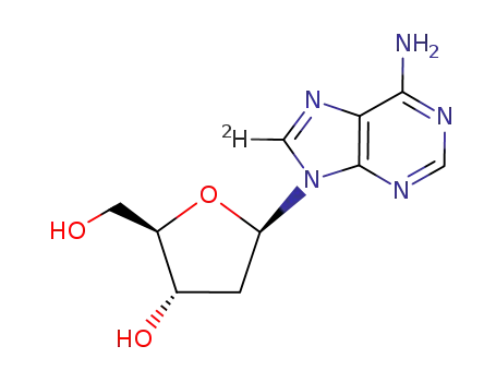 2'-deoxy-8-deuteroadenosine